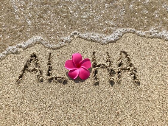 Aloha, Sand
